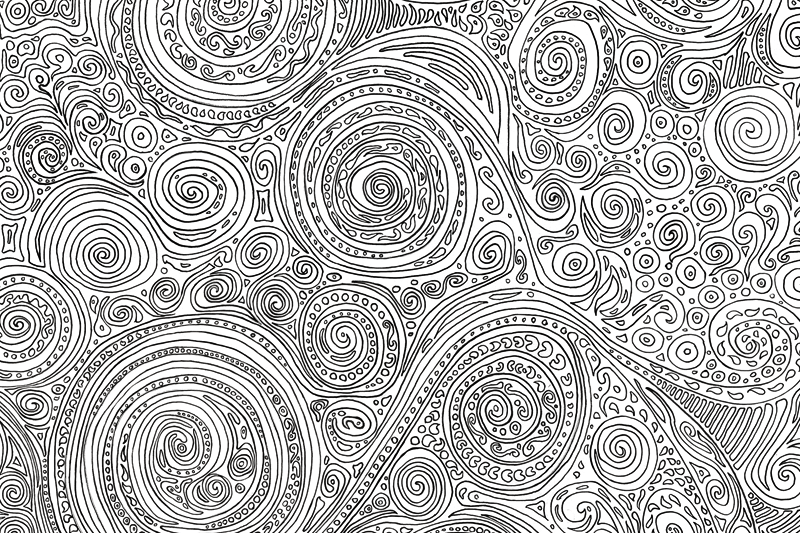 pencil drawn pattern