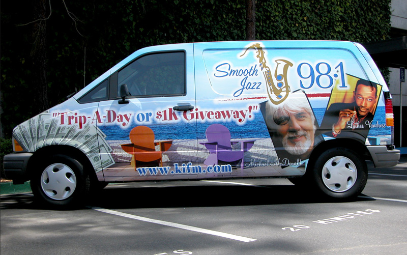 Image of KIFM Van Wrap