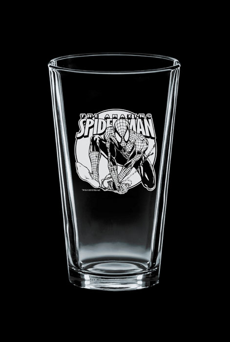 image of Etched Pint Glass