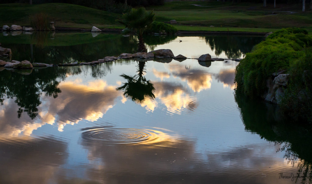 Eagle Crest Golf Course Evening reflections
